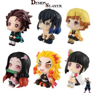 Lot de 6 figurines Demon Slayer chasseurs de démons