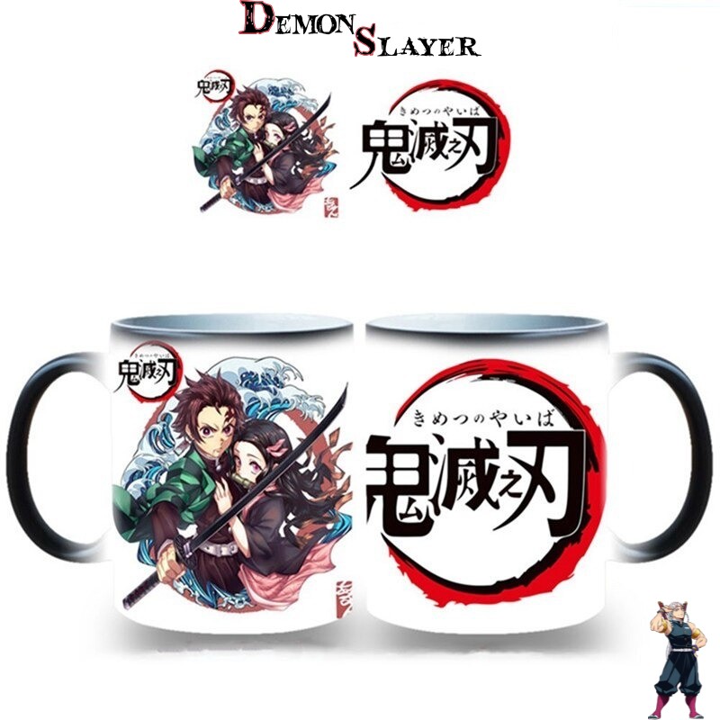 Mug Demon Slayer famille Kamado avec Tanjiro et Nezuko