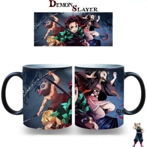 Mug Demon Slayer avec Inosuke, Tanjiro et Nezuko