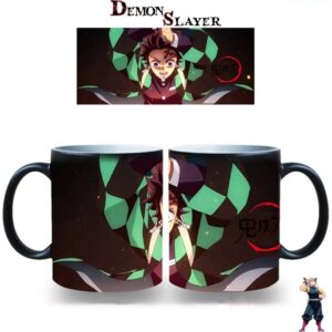 Mug Demon Slayer Tanjiro avec motif Feu