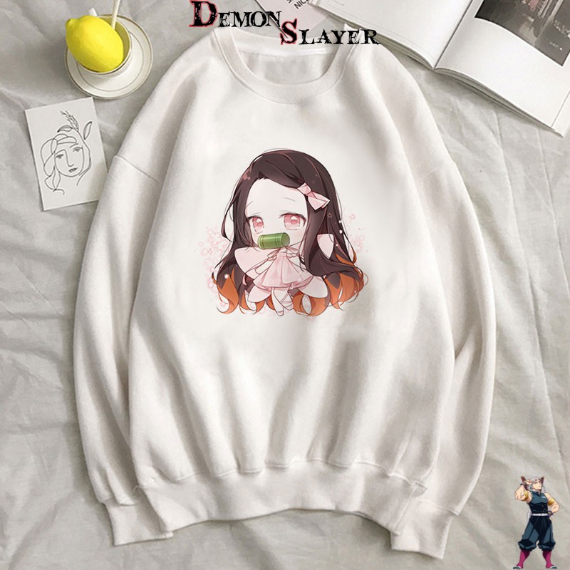 Pull Demon Slayer Nezuko Bamboo en version kawaii