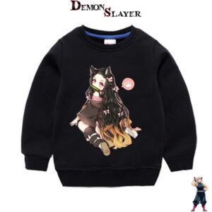 Pull enfant Nezuko Chat Demon Slayer