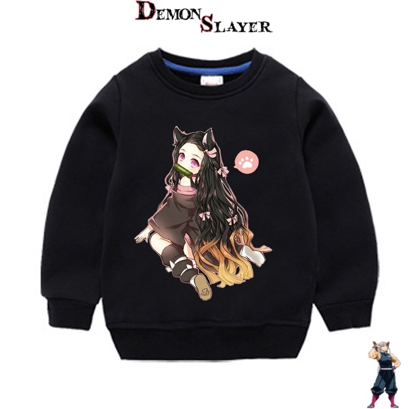 Pull enfant Nezuko Chat Demon Slayer