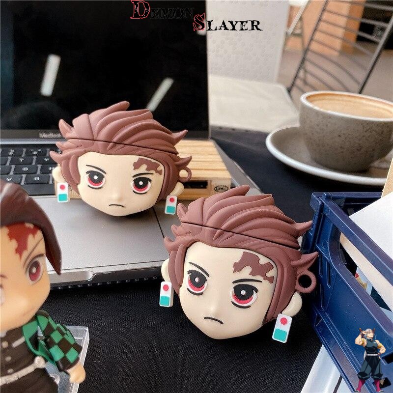 Coque AirPods Demon Slayer Tanjiro Kamado pour AirPods 1&2 et Pro