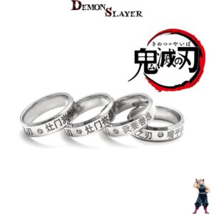 Bague fine Demon Slayer, modèle au choix