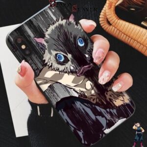 Coque iPhone Demon Slayer Inosuke Hashibira, plusieurs modèles