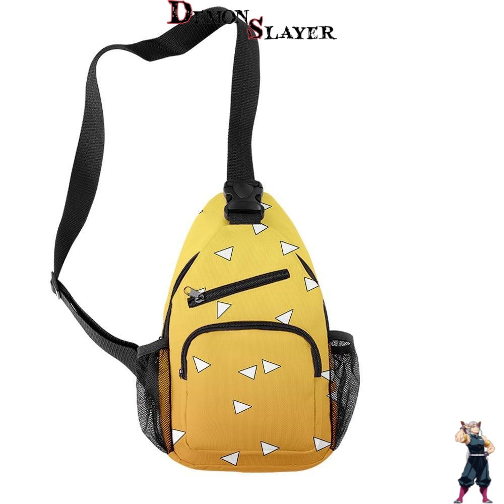 Sacoche Demon Slayer Zenitsu Agatsuma, coloris au choix