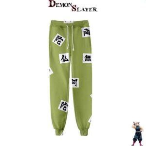 Jogging Gyomei Himejima Demon Slayer avec tailles jusqu'à 4XL