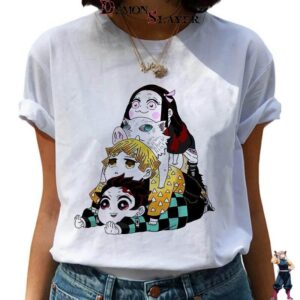 T-shirt Demon Slayer L'équipe Chibi du S au XXL