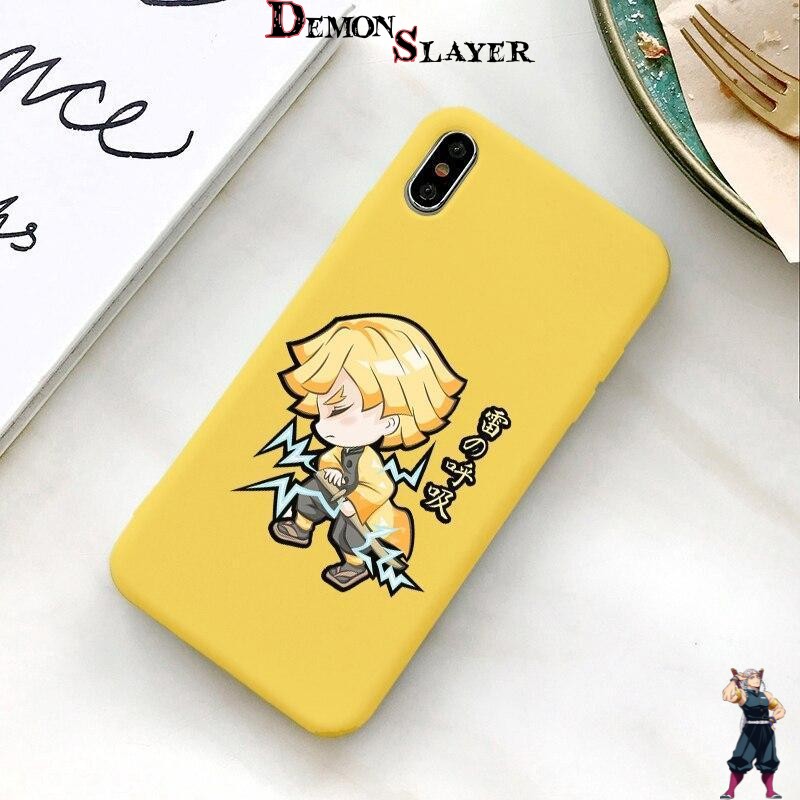 Coque Samsung Zenitsu chibi Souffle du Tonerre, Demon Slayer