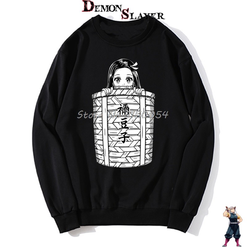 Pull Demon Slayer Nezuko dans sa boîte, 3 couleurs