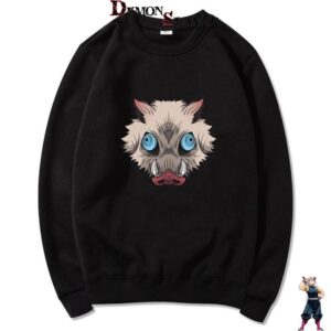Pull Demon Slayer tête de sanglier d'Inosuke
