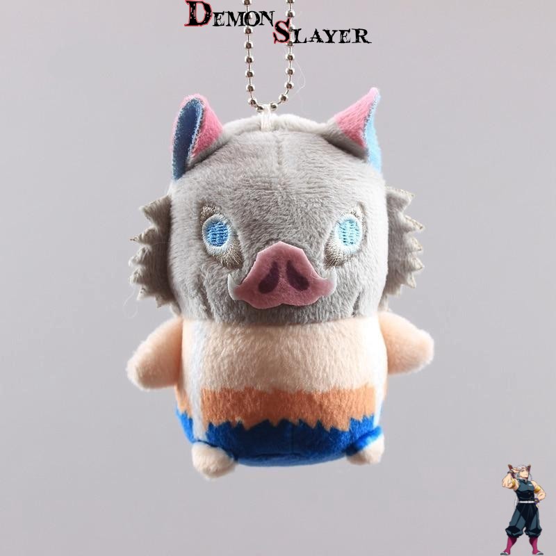Porte-clé Demon Slayer Inosuke pour clés et sac