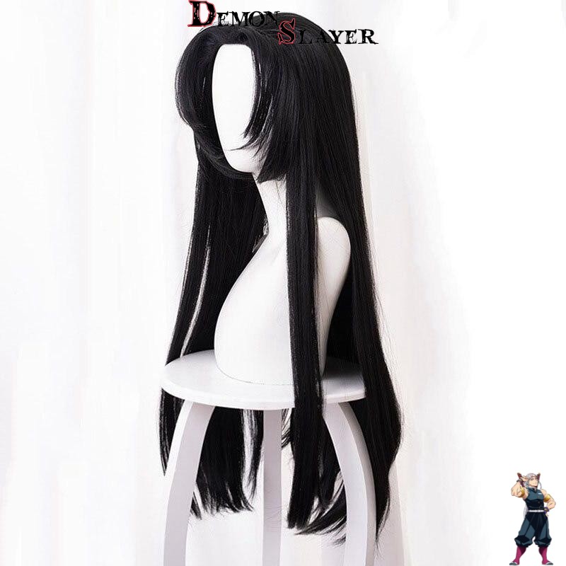 Perruque de cosplay Kanae Kocho Demon Slayer, avec ou sans pince à cheveux – Image 3