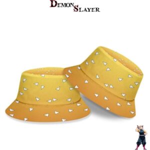 Chapeau Demon Slayer inspiré de Zenitsu Agatsuma