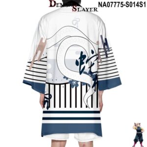 Kimono Demon Slayer Obanai Iguro du S au 4XL