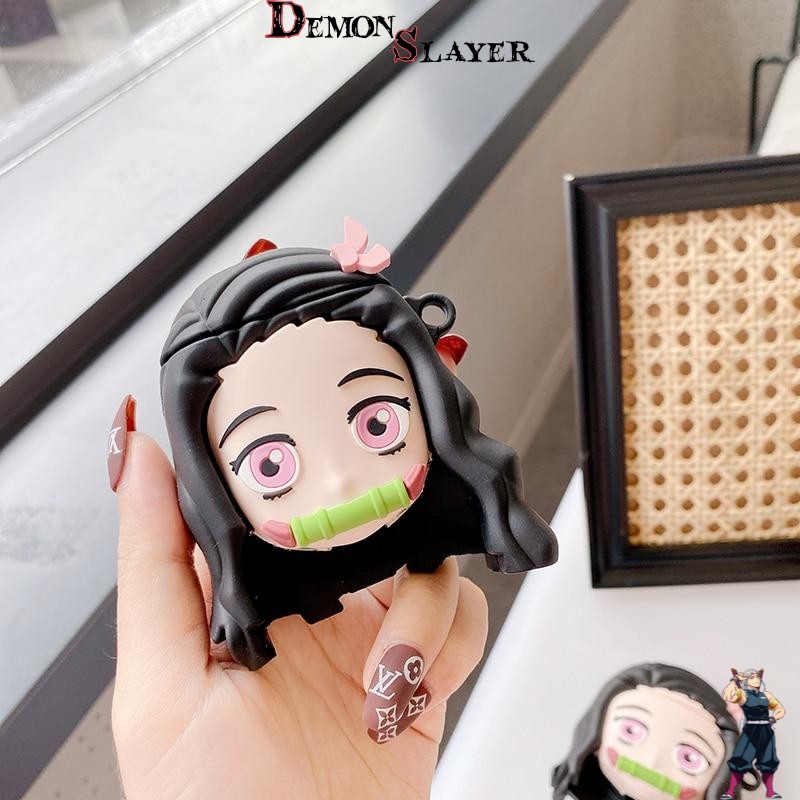 Coque AirPods Demon Slayer Nezuko Kamado pour AirPods 1&2 et Pro