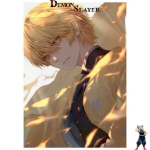 Poster Demon Slayer Zenitsu Agatsuma
