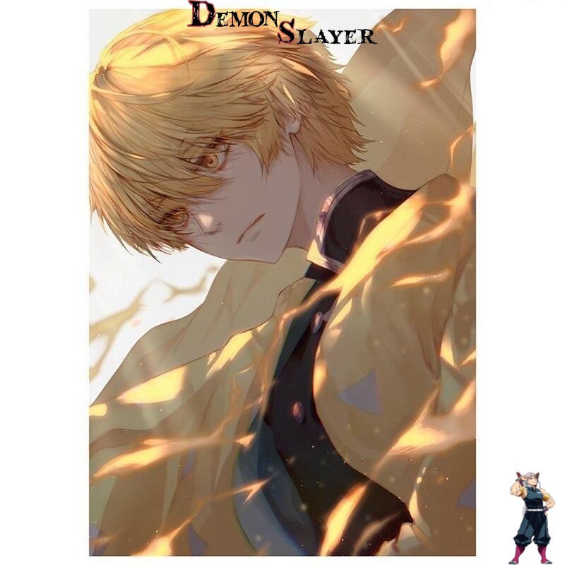 Poster Demon Slayer Zenitsu Agatsuma
