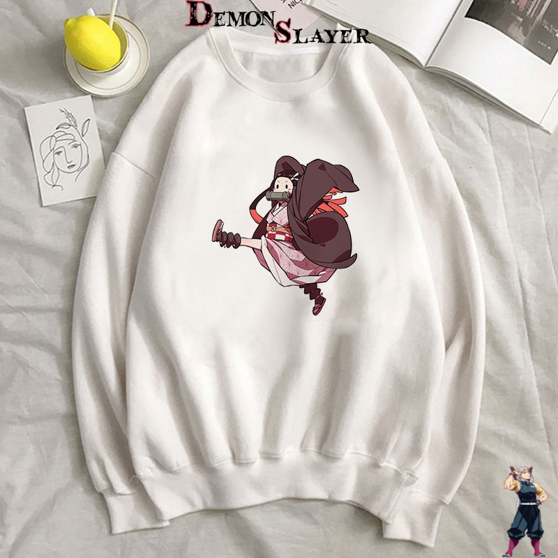 Pull Demon Slayer Nezuko Kawaii en dessin