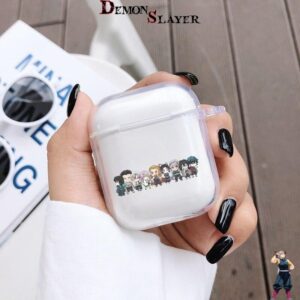 Coque AirPods Demon Slayer Cute Hashira style chibi
