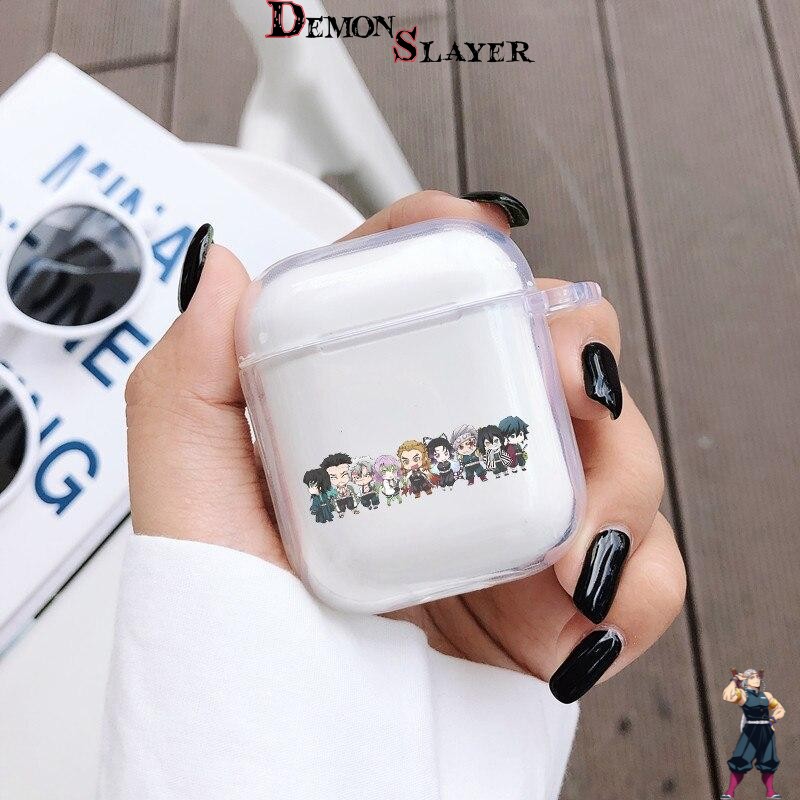 Coque AirPods Demon Slayer Cute Hashira style chibi