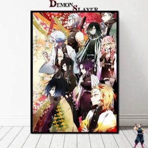 Poster Hashira Demon Slayer avec plusieurs tailles