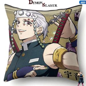 Housse de coussin Demon Slayer Tengen Uzui, modèle Hashira