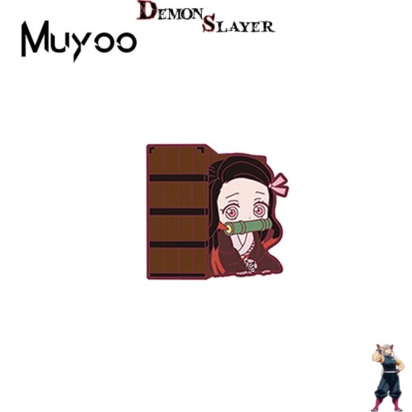 Pin’s Demon Slayer modèle Nezuko et sa Boîte