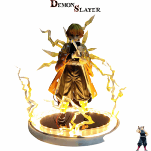 Figurine Zenitsu Agatsuma Demon Slayer version Éclair