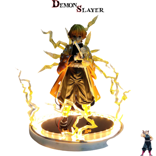 Figurine Zenitsu Agatsuma Demon Slayer version Éclair