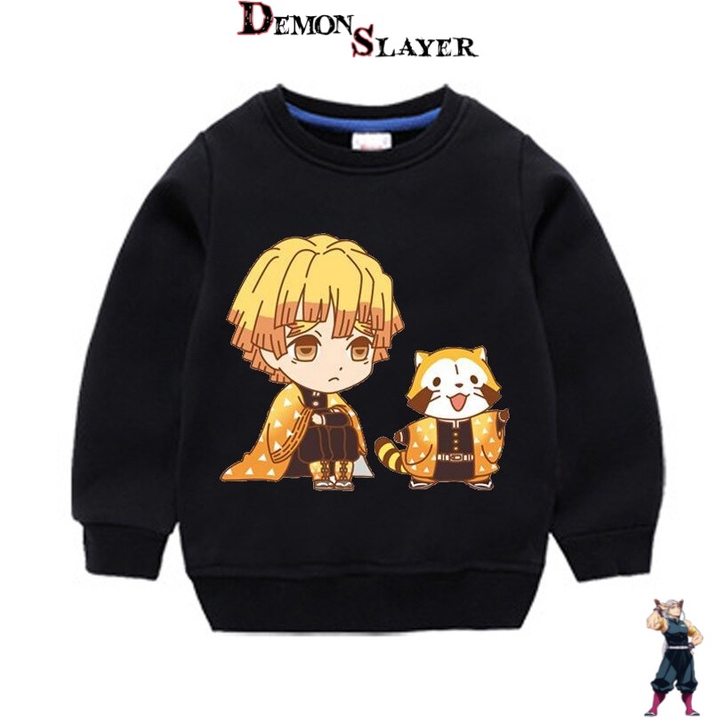 Pull enfant Demon Slayer Bébé Kawaii Zenitsu Agatsuma