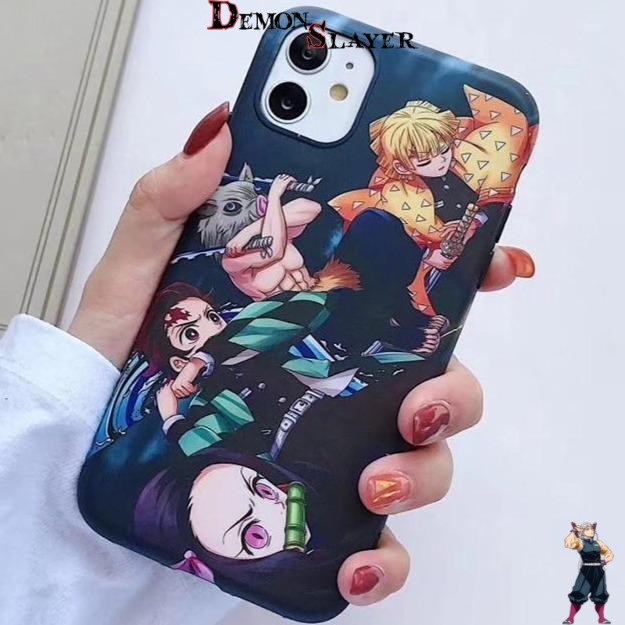 Coque iPhone Demon Slayer Assaut du Démon pour plusieurs modèles