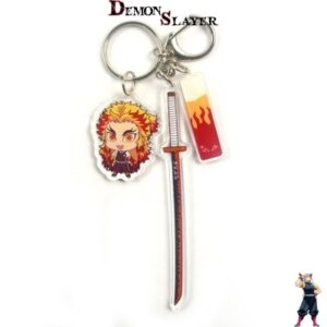 Porte-clé sabre Kyojuro Rengoku Demon Slayer
