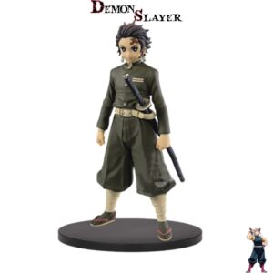 Figurine Demon Slayer Tanjiro Kamado en posture prête