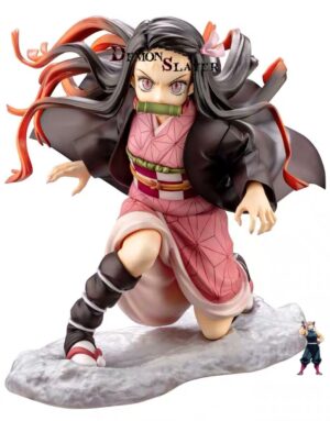Figurine Nezuko Kamado Demon Slayer en attaque