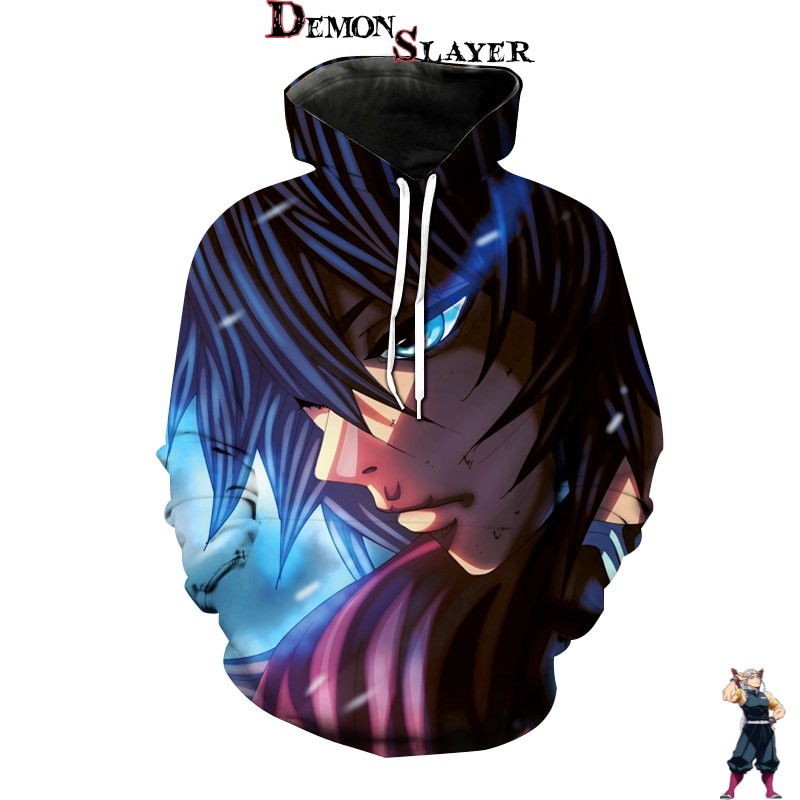 Sweat Demon Slayer Giyu Tomioka Sexy en plusieurs tailles
