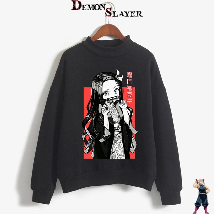 Pull Demon Slayer Nezuko Kamado avec bambou