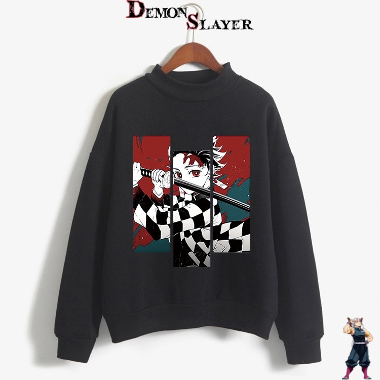 Pull Demon Slayer Tanjiro avec Katana, tailles S à 2XL