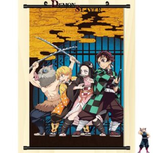 Poster déroulant Demon Slayer modèle Pourfendeurs