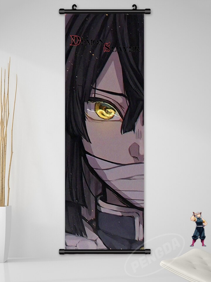 Poster déroulant Demon Slayer Iguro Obanai en taille au choix