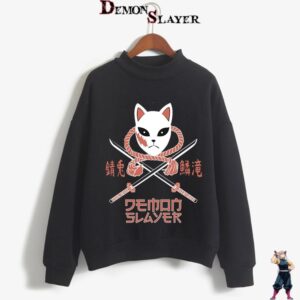 Pull Demon Slayer Sabito avec Masque, tailles S à 2XL