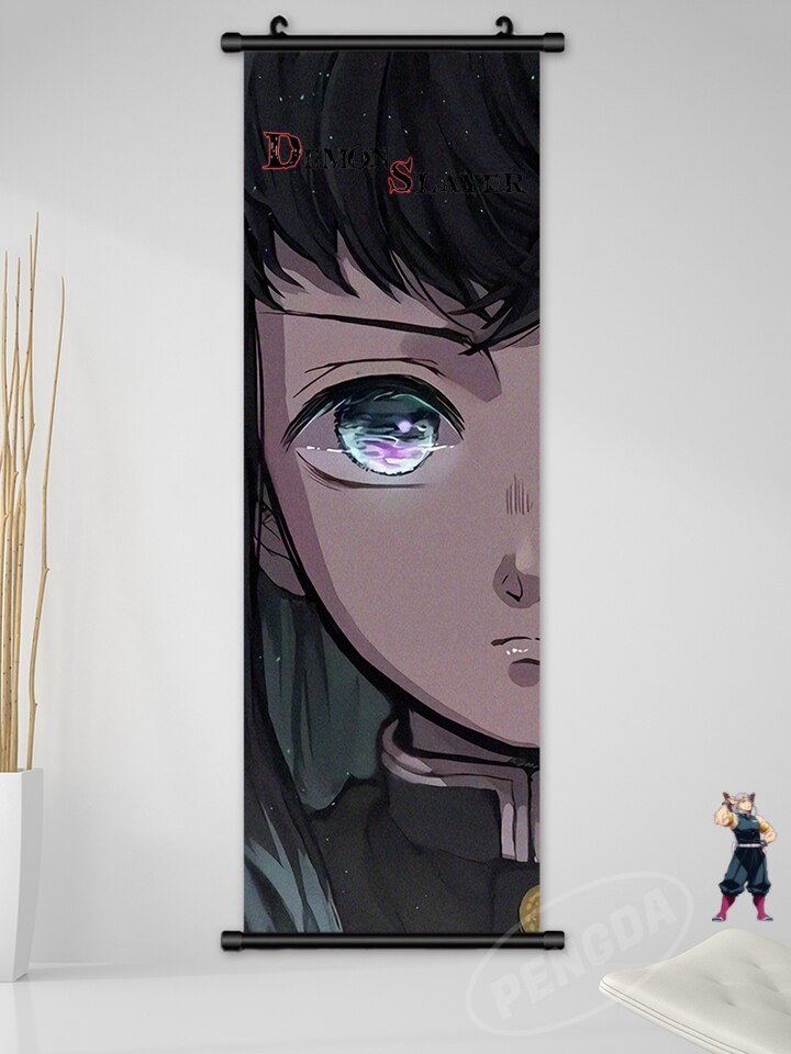 Poster déroulant Demon Slayer Muichiro Tokito, tête Hashira
