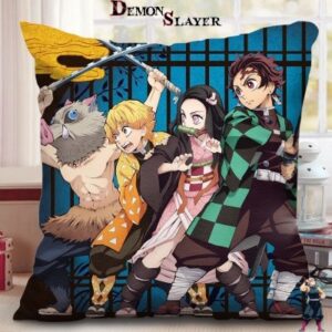 Housse de Coussin Demon Slayer - Pourfendeur De Démon 45 x 45 cm