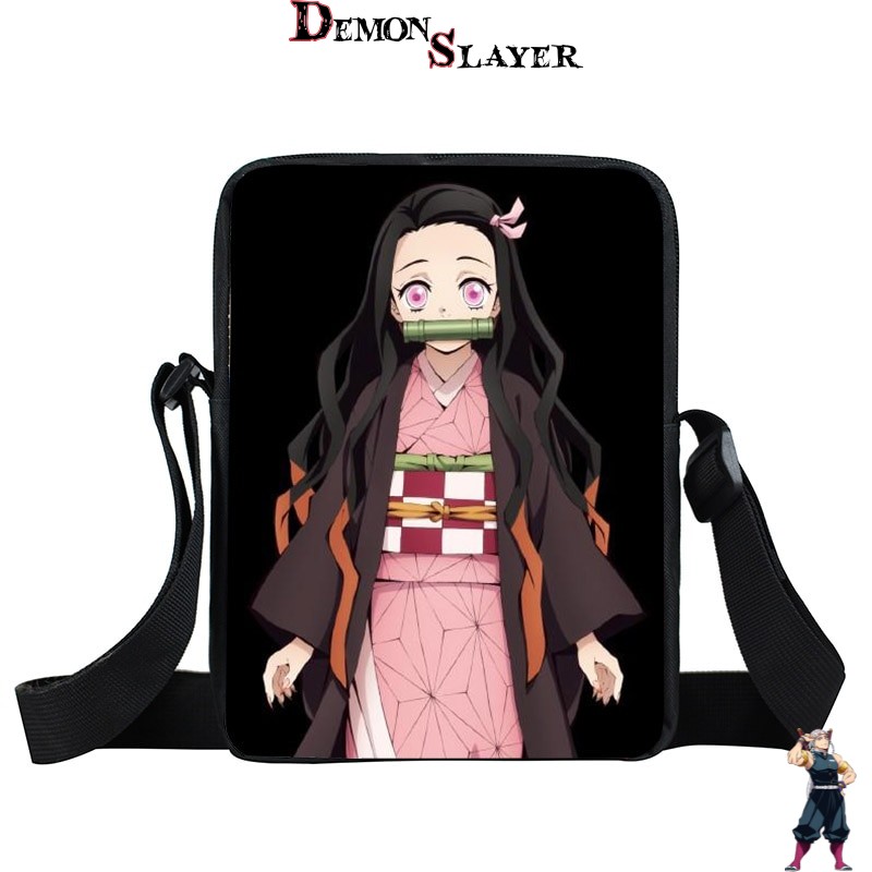 Sacoche Demon Slayer Nezuko, modèle Triste