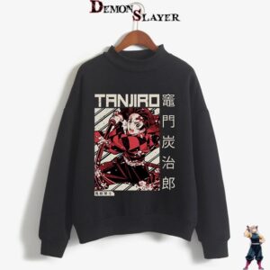 Pull Demon Slayer Tanjiro Kamado style affiche