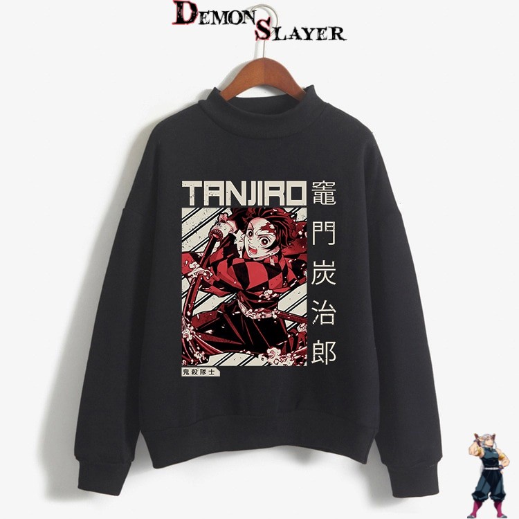Pull Demon Slayer Tanjiro Kamado style affiche