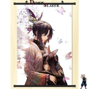Poster déroulant Demon Slayer Kanao Tsuyuri et Kanae Kocho, style 29