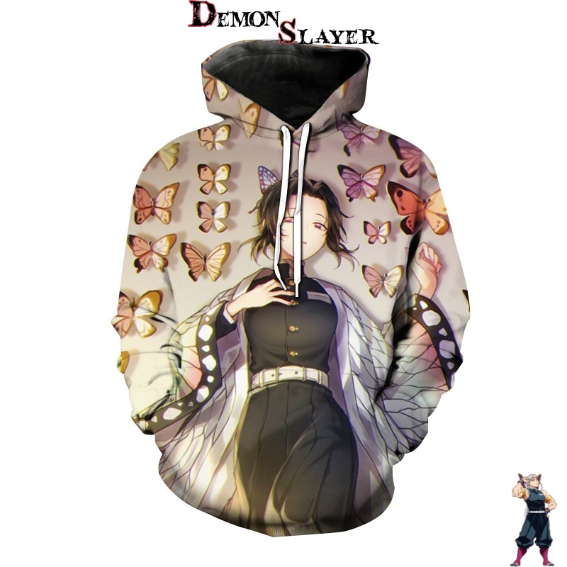 Sweat Demon Slayer Shinobu Kocho et papillons