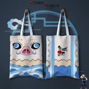Sac tote Demon Slayer double face Inosuke Hashibira